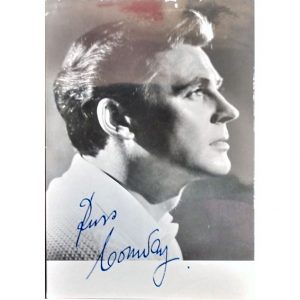 Russ Conway - Signed Publicity card (no1)