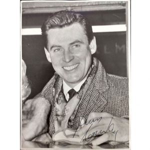 Russ Conway - Signed Publicity card (no7)