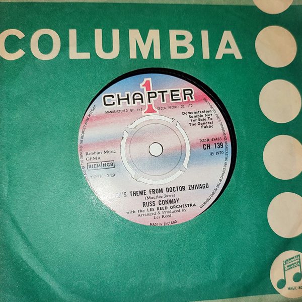 Russ Conway With The Les Reed Orchestra* – Love Is All / Lara's Theme From Doctor Zhivago (Demo Sample)7" single