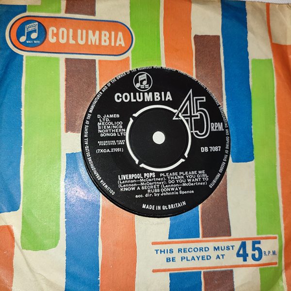 Russ Conway – Liverpool Pops 7" single