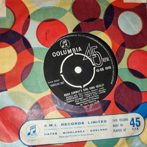 Russ Conway – Russ Conway's Sing Song Medley 7" single