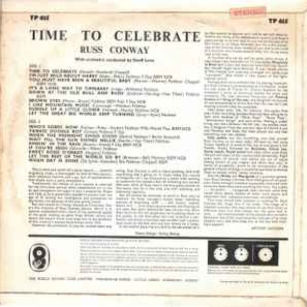 Russ Conway - Time to Celebrate (Music Club)